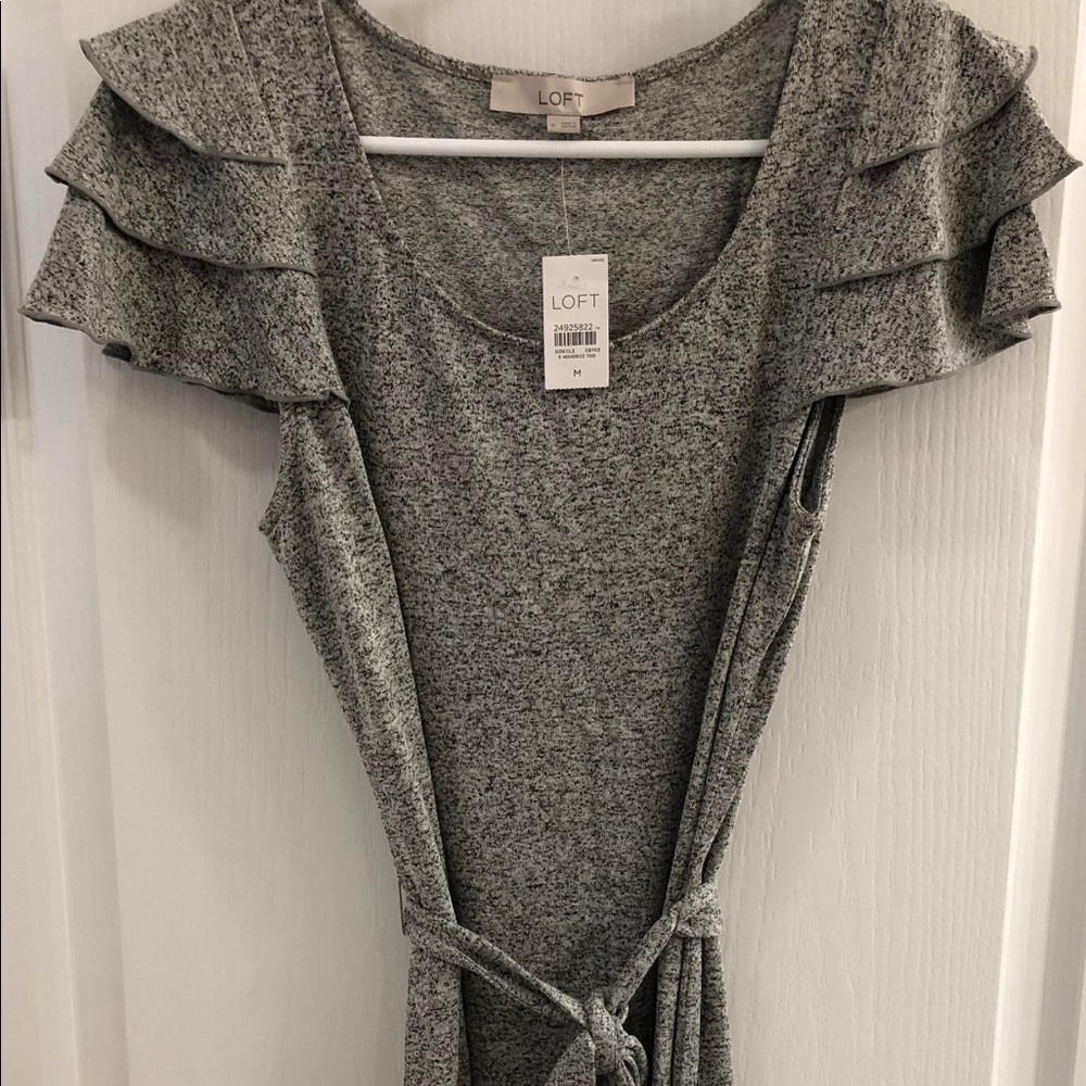 Knee length jersey dress